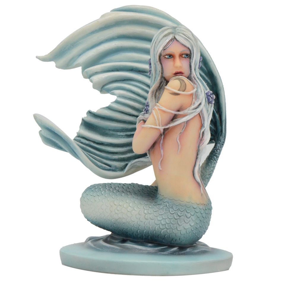 Moon Mermaid Figurine - Blue - Selina Fenech - Munro Gifts Collectible
