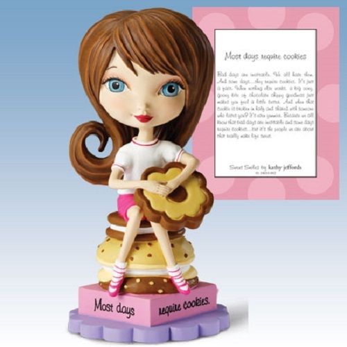 Most Days Require Cookies Figurine Bradford Thomas Kinkade