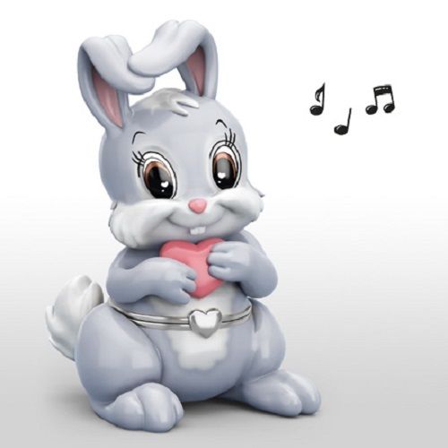 Some Bunny Loves You Granddaughter Trinket Music Box Musical
