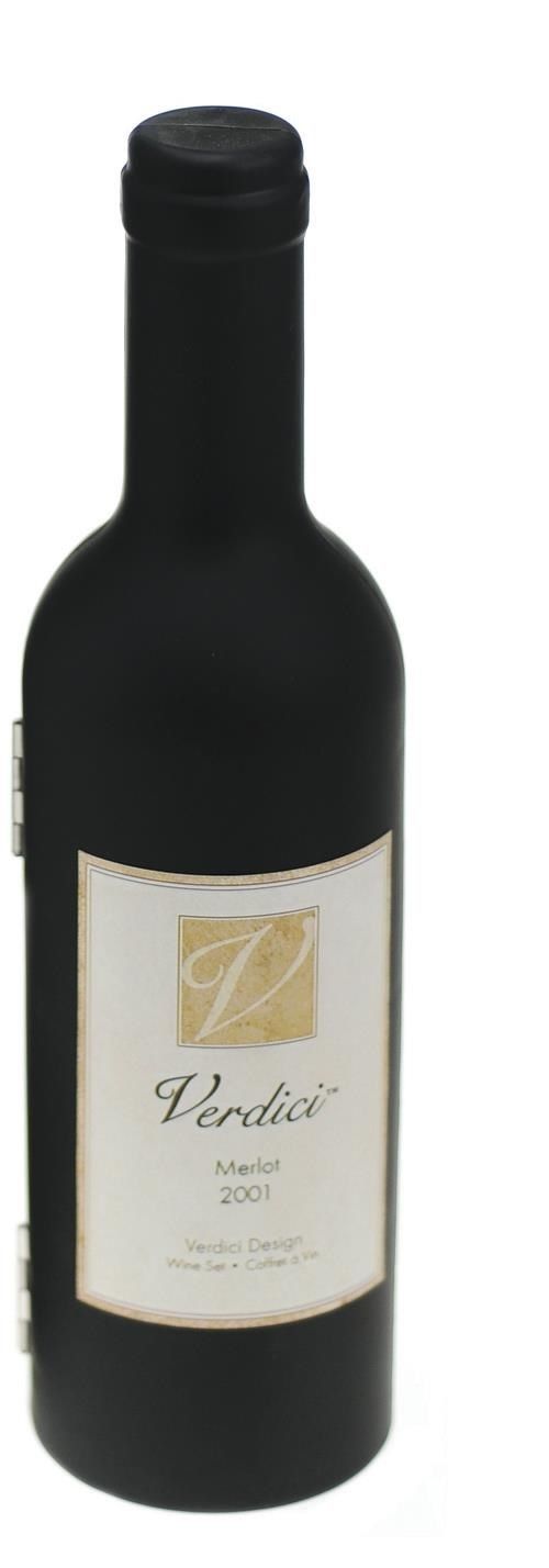 WINE BARSET IN BOTTLE SHAPE BOX OPENER D2063-13 LB