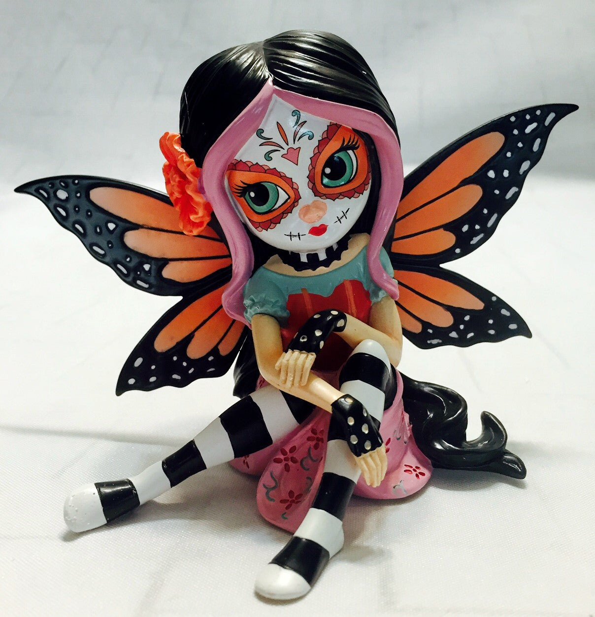 Calming Camila Sugar Skull Fairy Figurine Jasmine Becket Griffith Retired