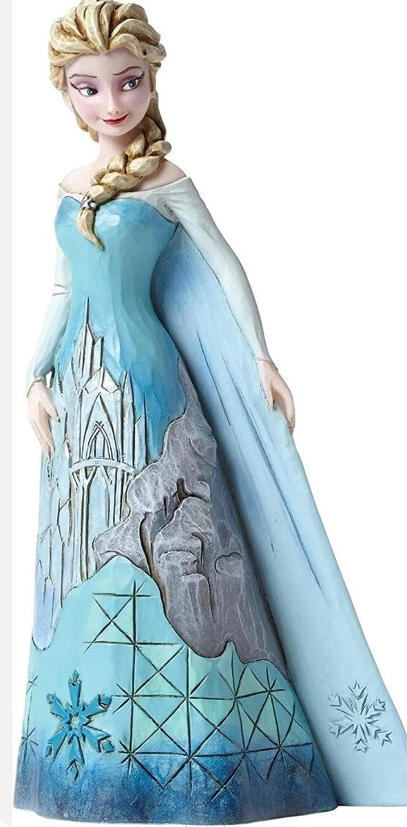 Disney Elsa Jim Shore Fortress of Frost Frozen Figurine New in Box 4046035