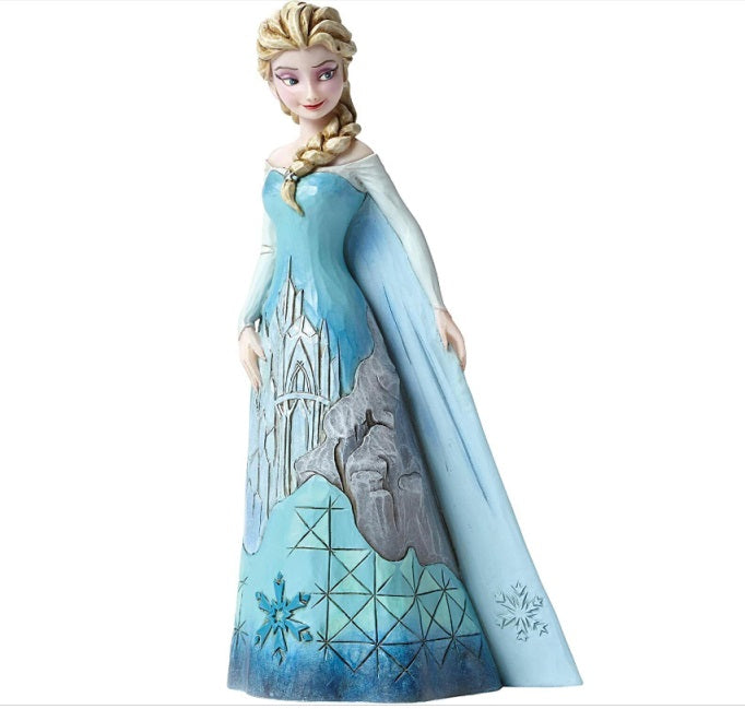 Jim Shore Heartwood Creek "Fortress of Frost" Elsa Castle Dress FROZEN