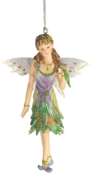 Fernwhispser Faerie Glen Baby Fairy Figurine / Ornament Fairysite