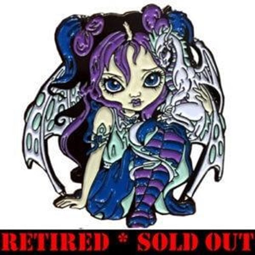Frost Dragonling Jasmine Becket-Griffith Enamel Pin Collectible