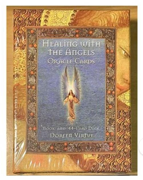 Healing With The Angels Oracle Cards Deck – Doreen Virtue 1999 Vintage RARE