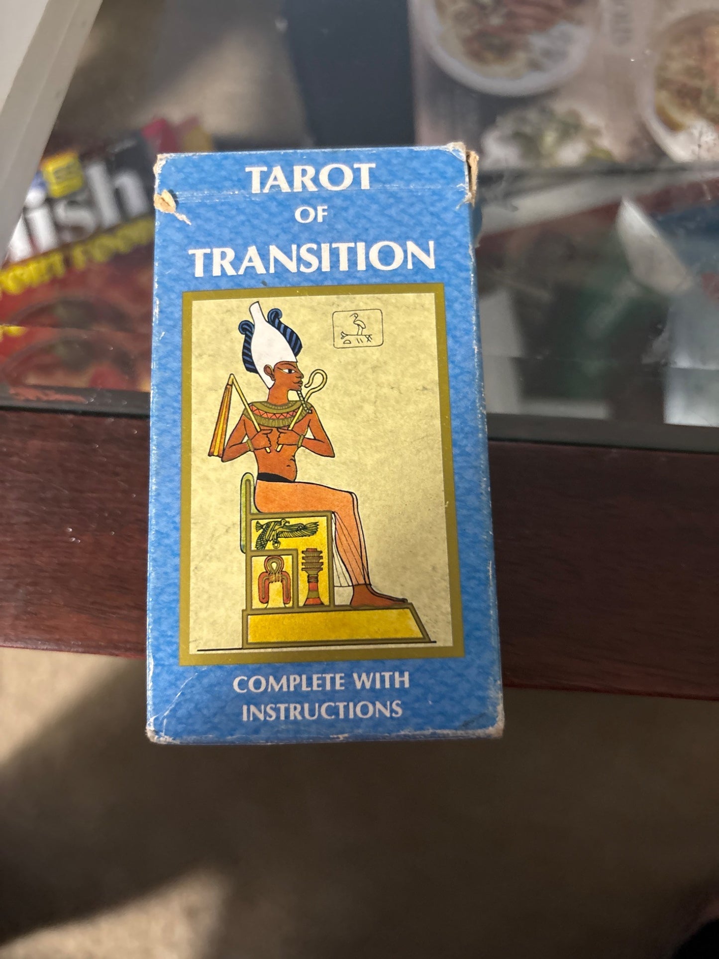 Vintage 1983 Tarot of Transition Egyptian Tarot Card Deck with Instructions