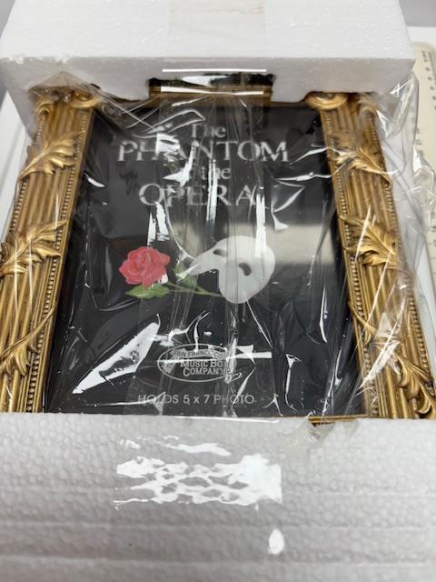 Phantom of the Opera Picture Frame San Francisco Music Box Company Musical
