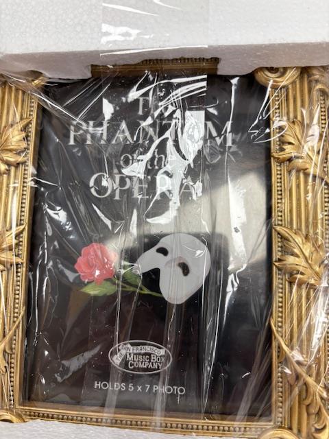 Phantom of the Opera Picture Frame San Francisco Music Box Company Musical