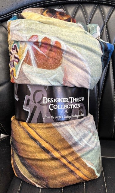 Clockwork Dragonling Fleece Throw Jasmine Becket-Griffith RARE