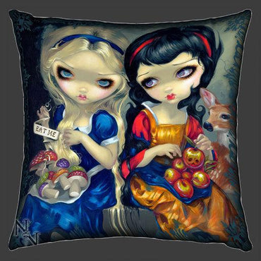 Alice and Snow White Pillow Jasmine Becket-Griffith RARE