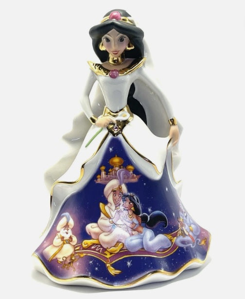Disney Forever Jasmine Dresses and Dreams Collection Porcelain Bell
