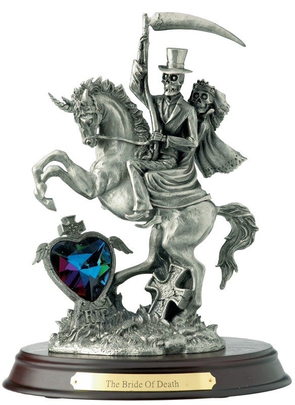 The Bride of Death Myth and Magic Pewter Fantasy Figurine Retired Rare New Box