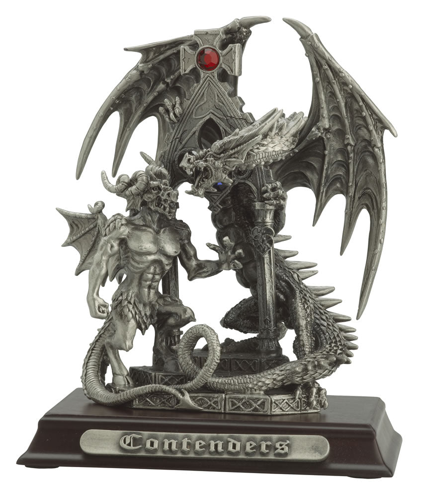 Contenders Myth and Magic Pewter Fantasy Figurine Retired and Rare New in Box