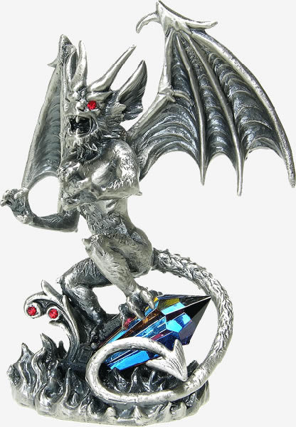 Demons Talisman Myth and Magic Pewter Dragon Collectible Figurine NIB