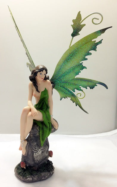 Legends of Avalon Fairy Figurine FYP 12 Green Fairy Breast Uncovered Naked