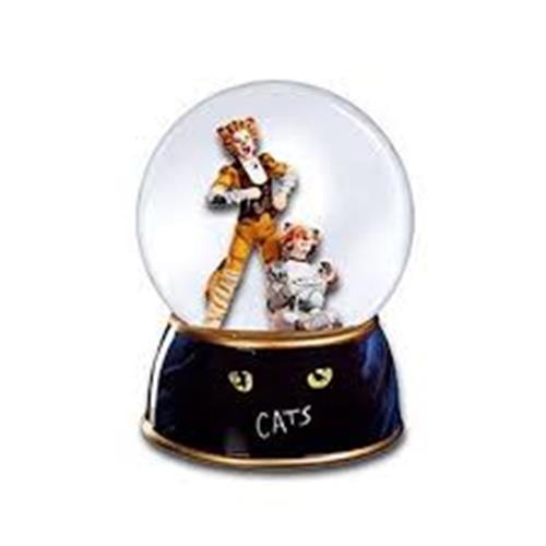 Cats The Musical San Francisco Music Box Company Water Globe Shimbleshanks