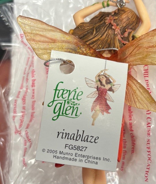 Rinablaze Faerie Glen Lady Fairy Figurine Fairysite