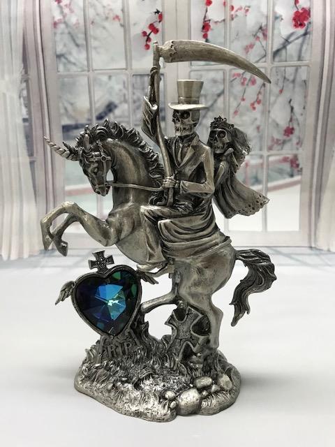 The Bride of Death Myth and Magic Pewter Fantasy Figurine Retired Rare New Box
