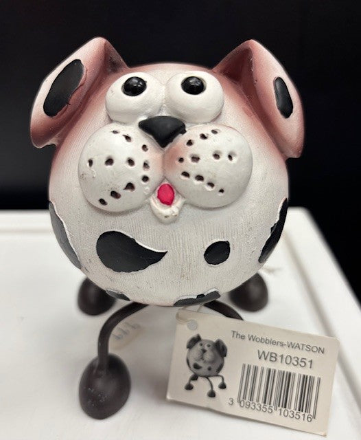 The Wobblers Watson Dog Figurine WB10351 No Original box