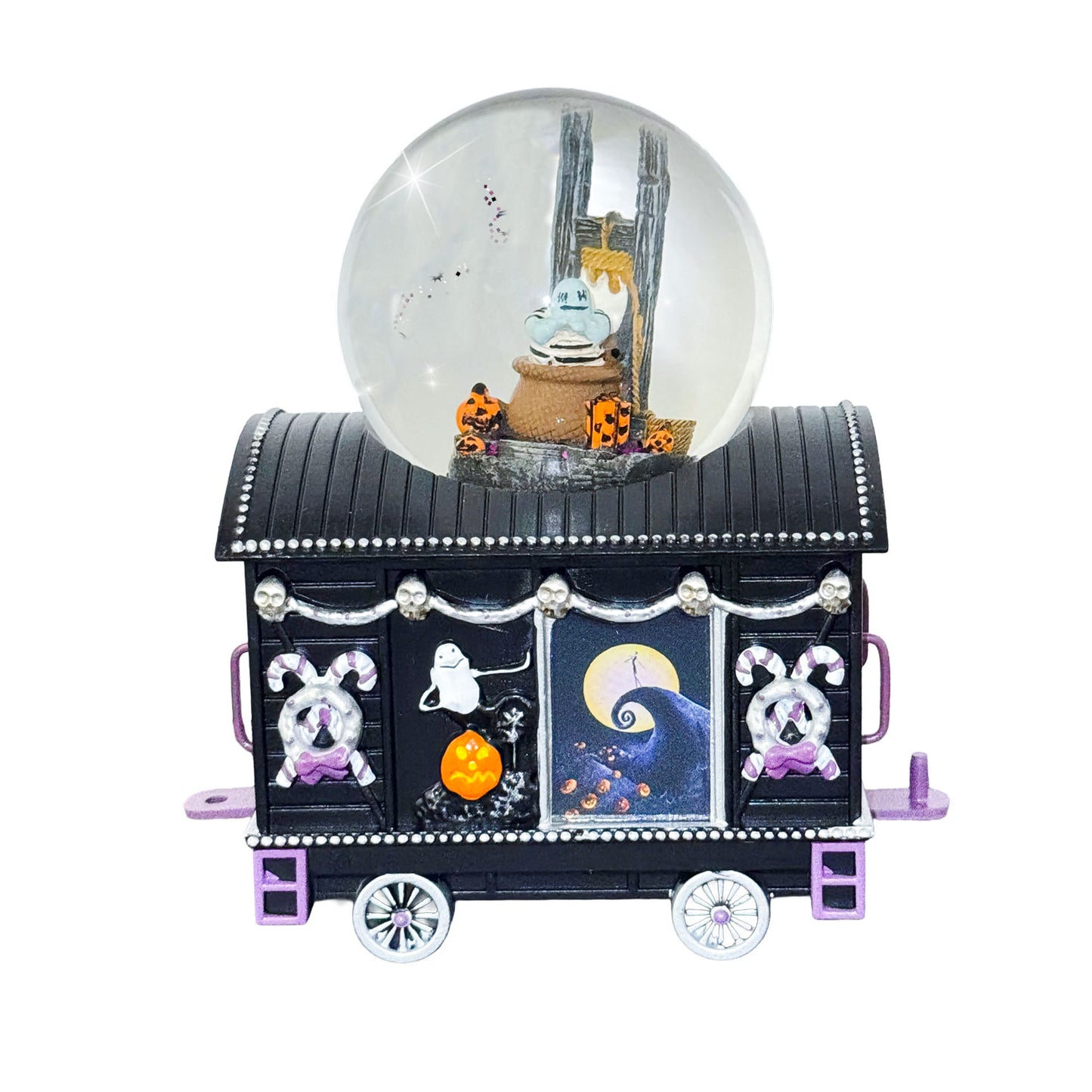 Nightmare Before Christmas Sally Jack Train #21 Water Globe Disney
