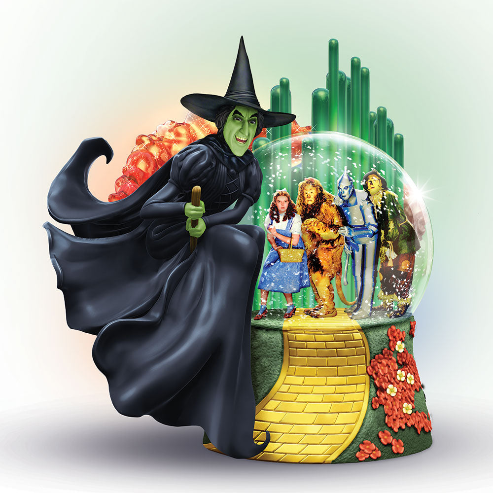 Wizard of Oz Water Globe I'll Get You My Pretty Wicked Witch Bradford Exchange