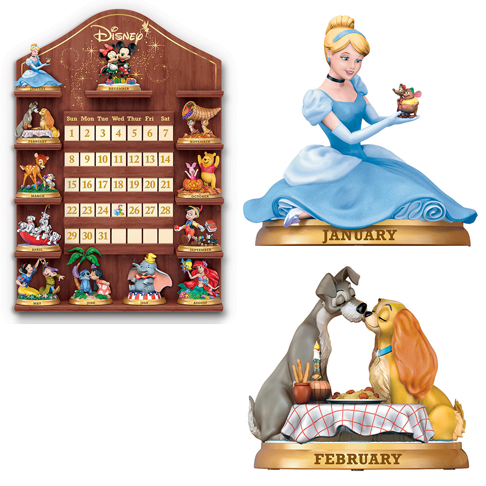 Disney Ultimate Perpetual Calendar Rack Only Bradford Exchange