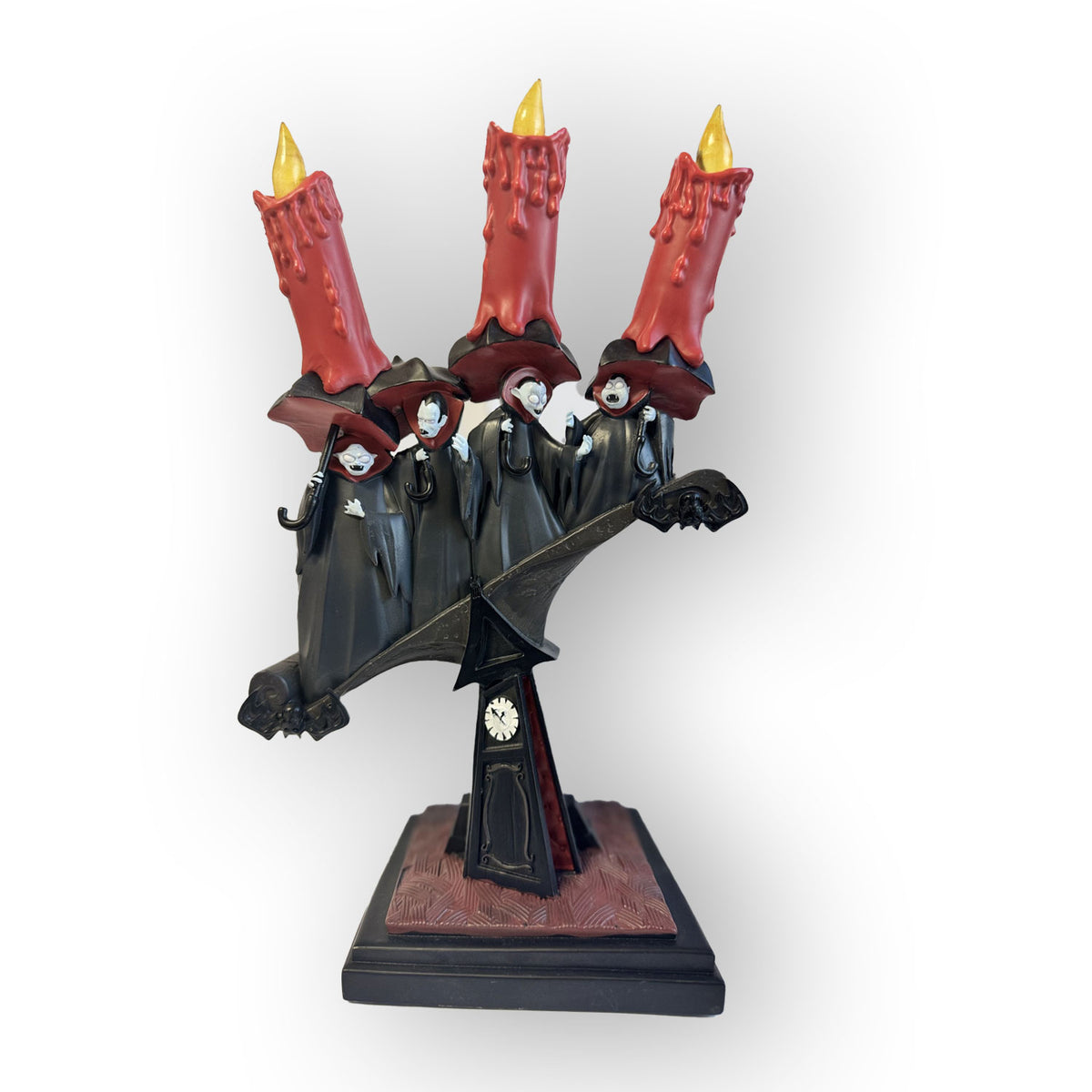 Disney Night Before Christmas Vampires Candelabra Bradford Exchange