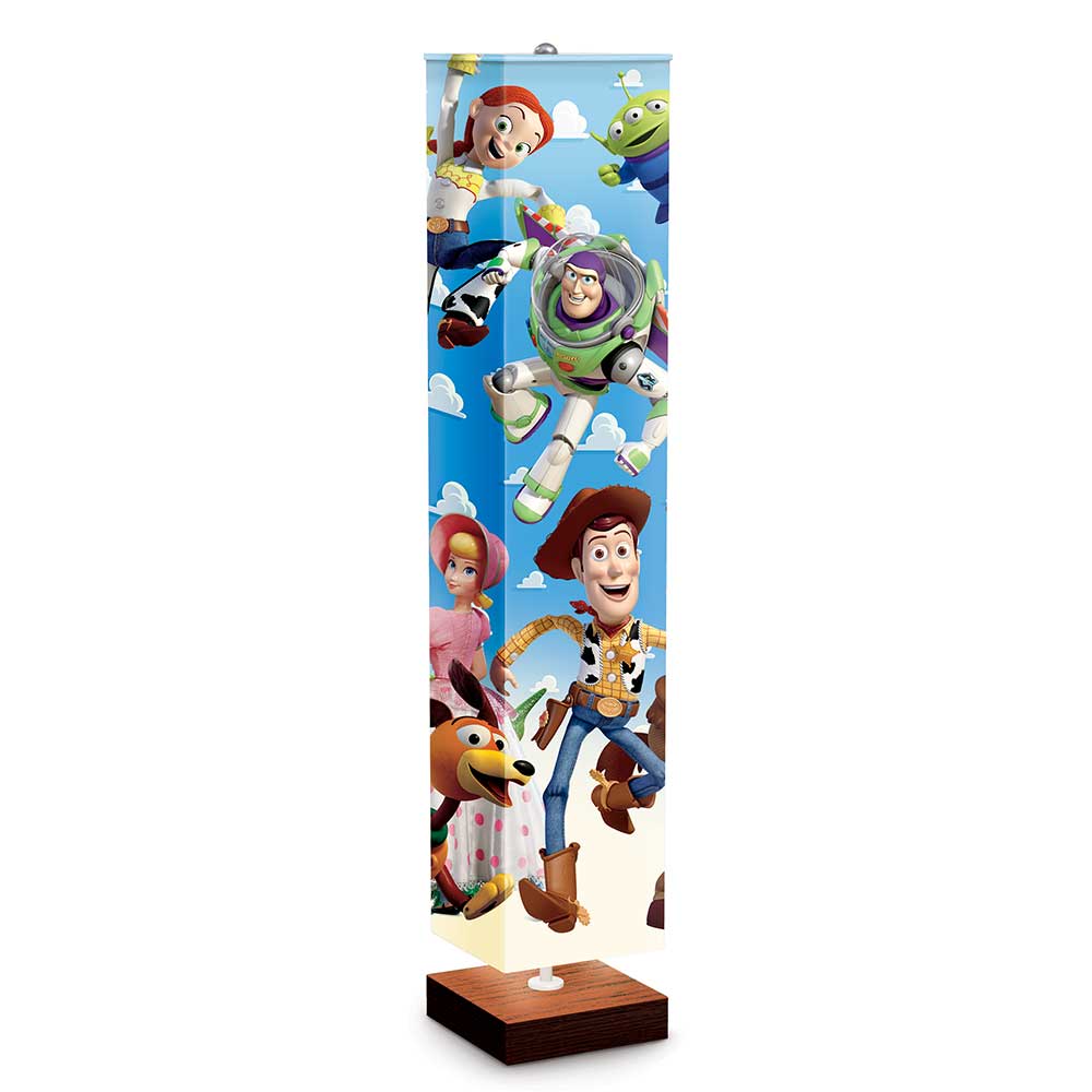 Disney Toy Story Floor Lamp Fabric Shade Bradford Exchange