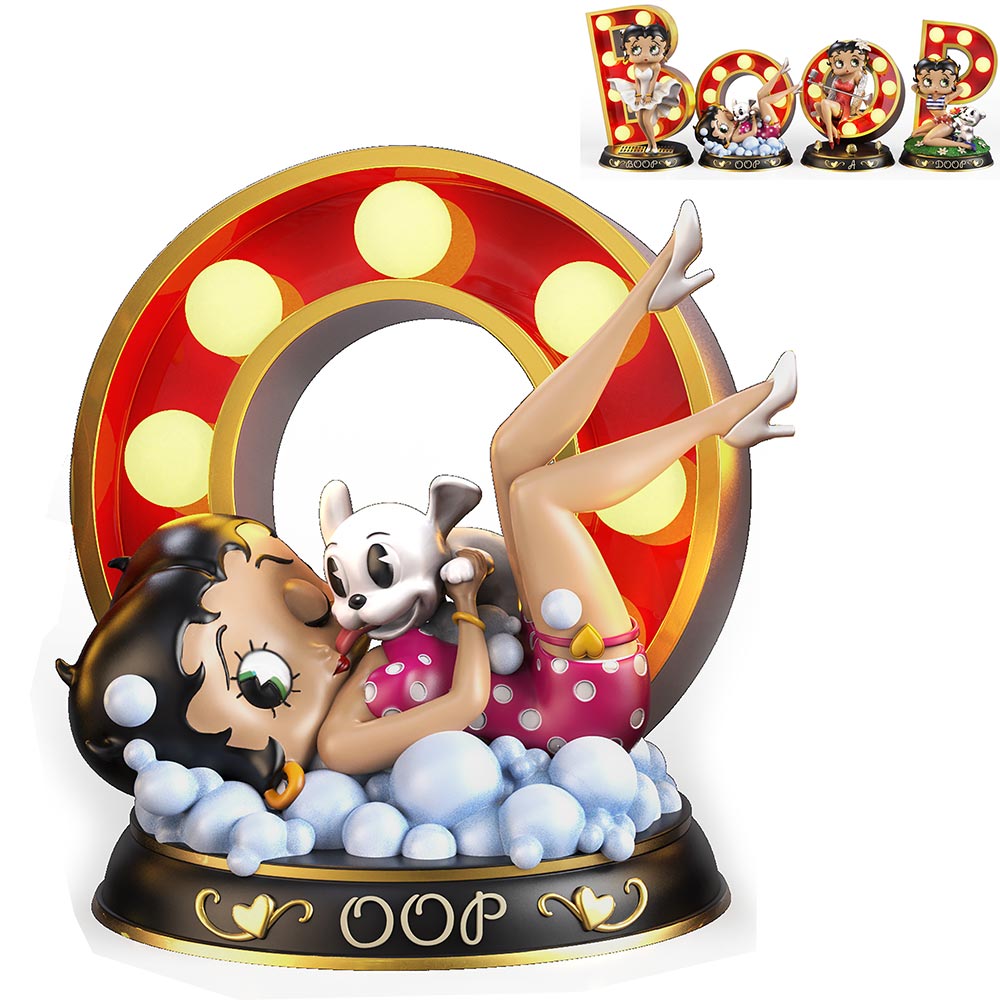 Sweet and Sassy Betty Boop Figurine Timeless Collection Bradford Exchange