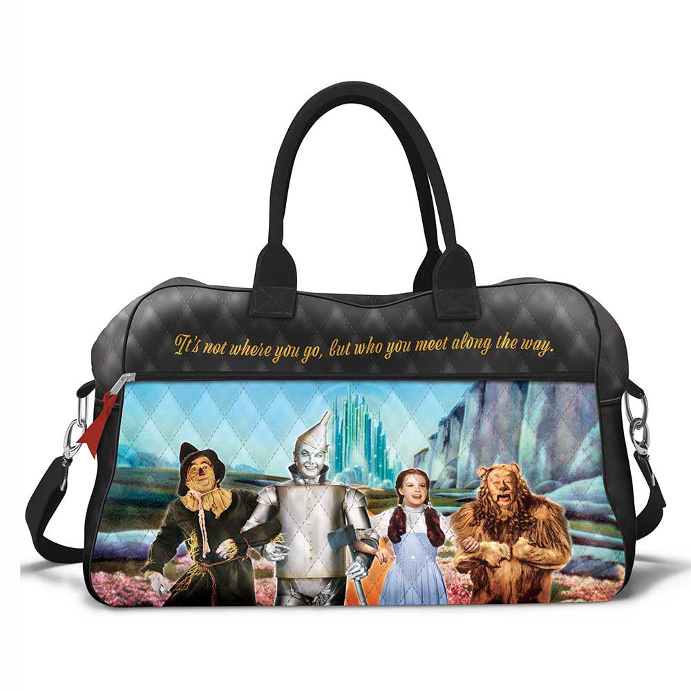 Wizard of Oz Weekender Bag Handbag Tote Purse Dorothy  Bradford Exchange