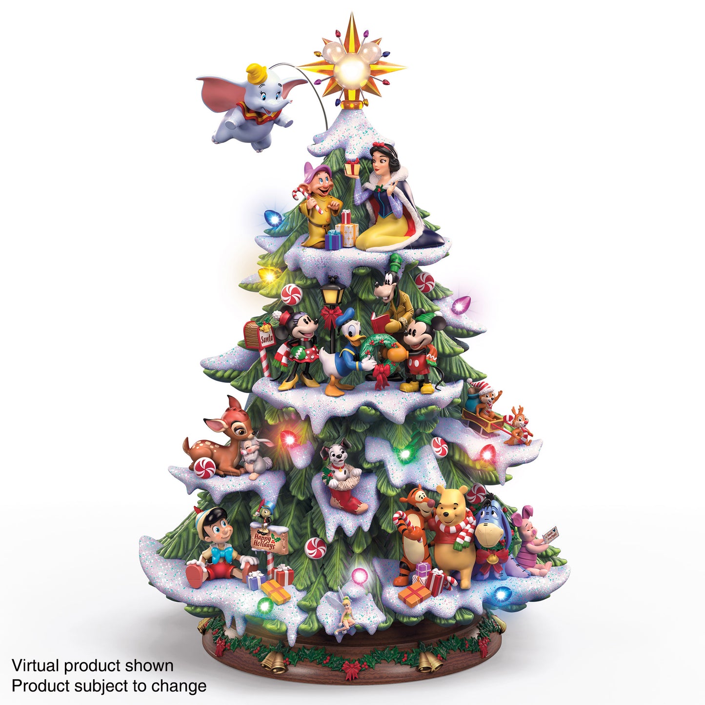 Disney Magical Memories Tree Figurine Bradford Exchange