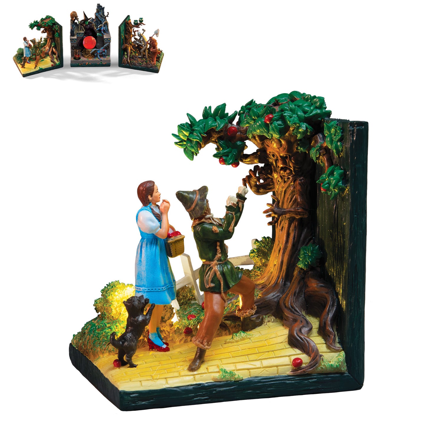 Dorothy and Scarecrow Bookend Issue 1 Figurine Wizard of Oz Bradford Exchange