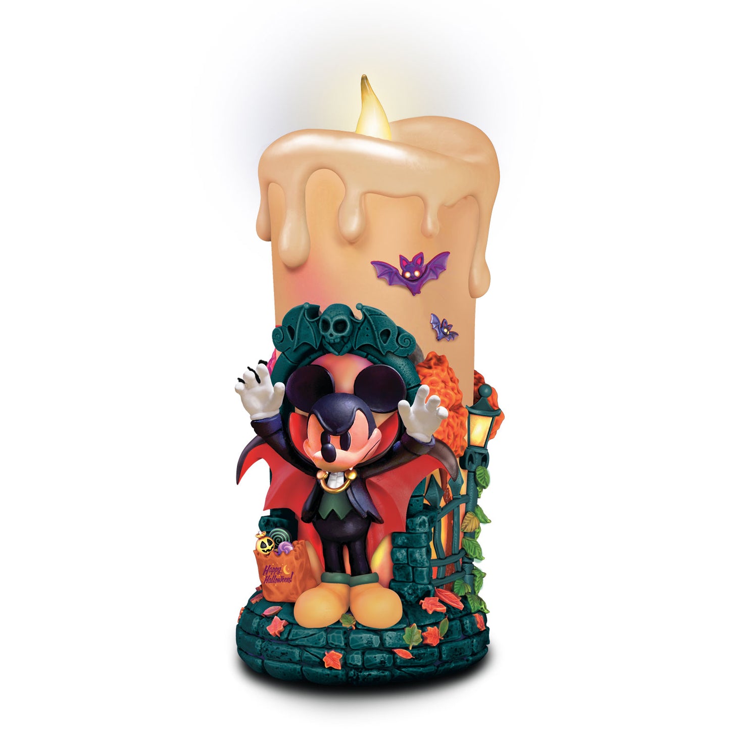 Disney Mickey Fang-Tastic Halloween  Figurine Bradford Exchange