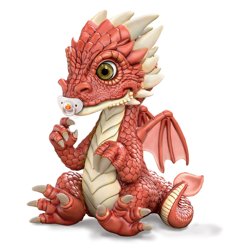 Kai Little Fire Dragon Figurine Mystical Dragonlings Bradford Exchange