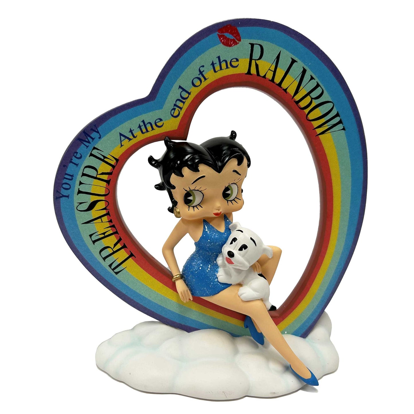 You Are My Treasures At The Rainbow Betty Boop Figurine Bradford Exchange