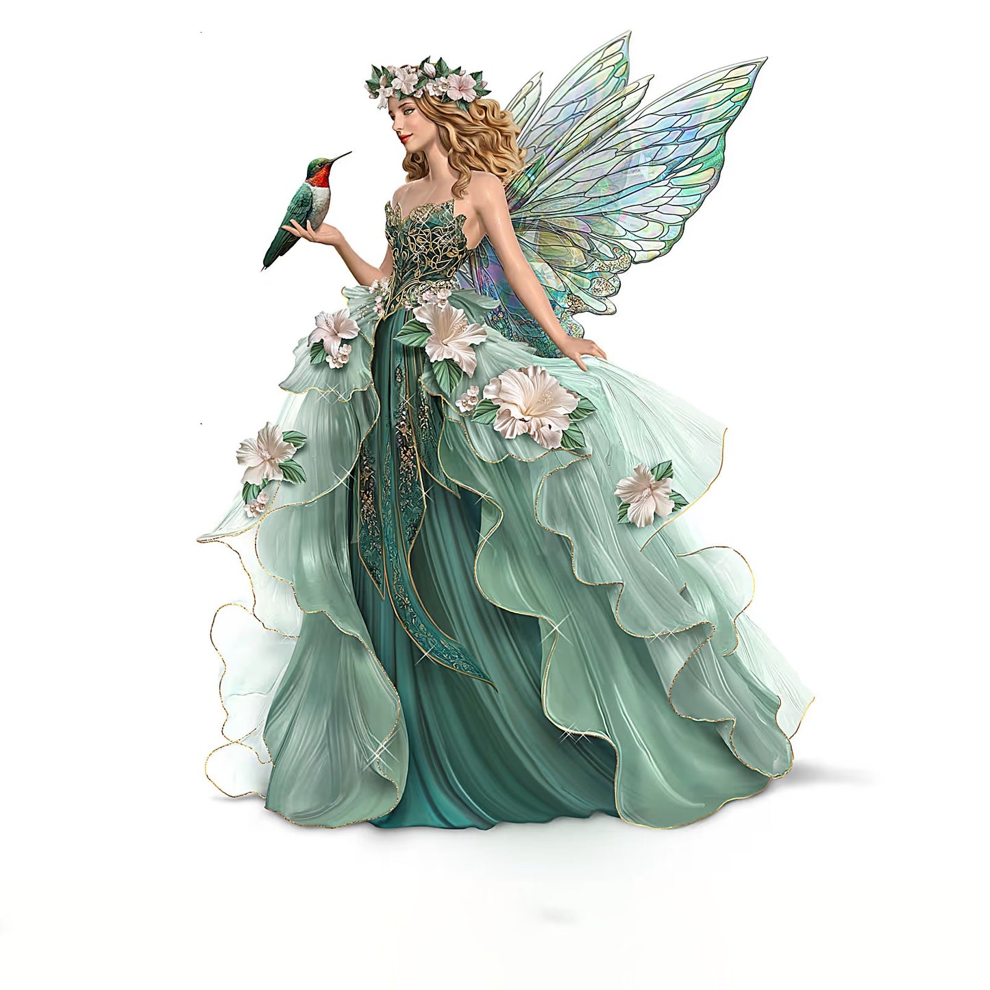 Radiant Royalty Nene Thomas Fairy and Hummingbird Collectible Figurines – Hamilton Collection