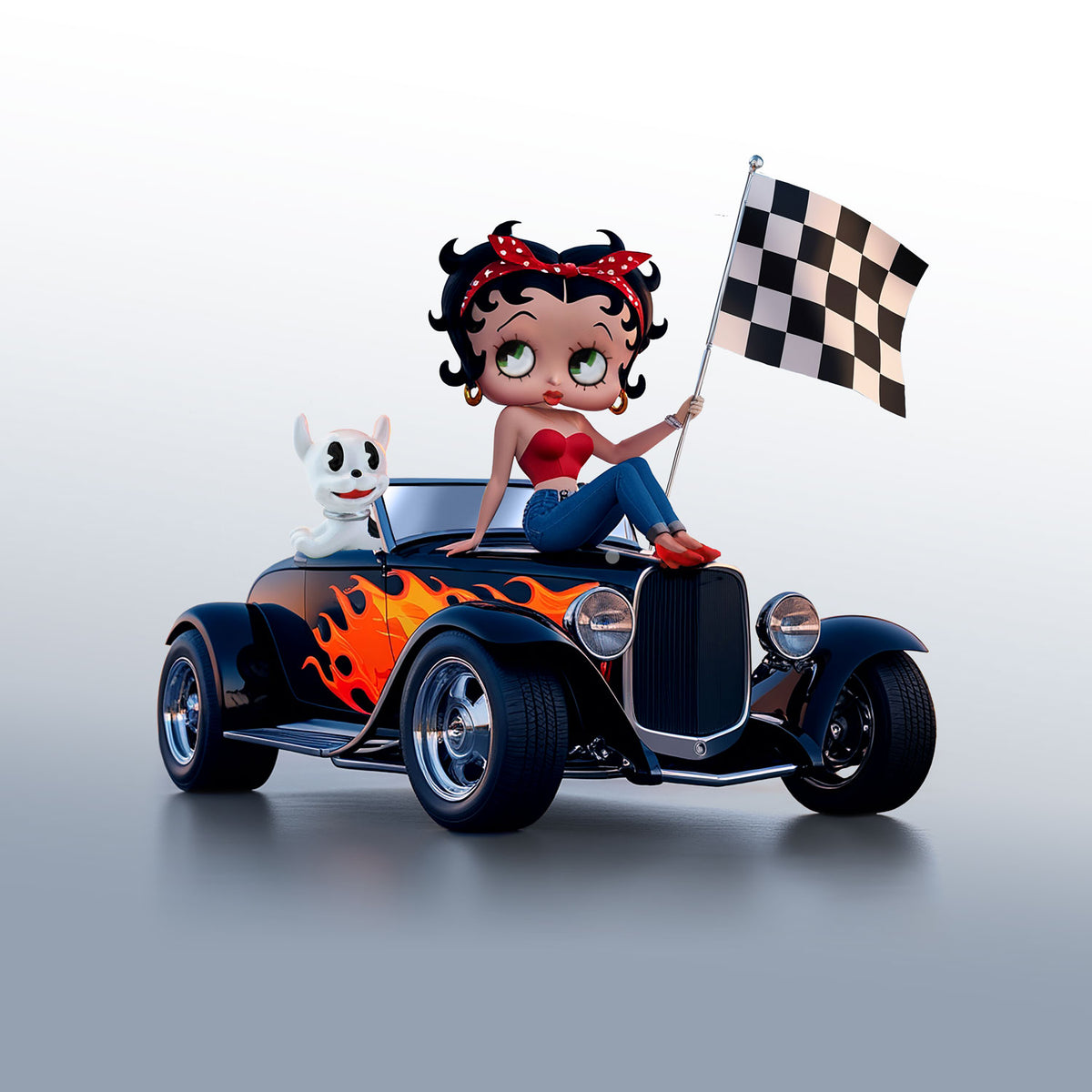 Blazing Beauty – Betty Boop Collectible Figurine