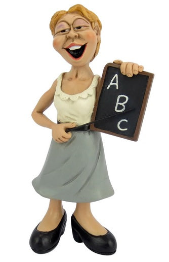 Grumpy Jon Teacher Figurine Comical World