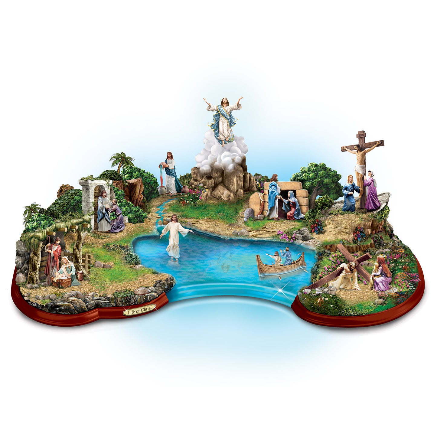 TK Life of Christ Sculpture Religious Jesus Bradford Exchange