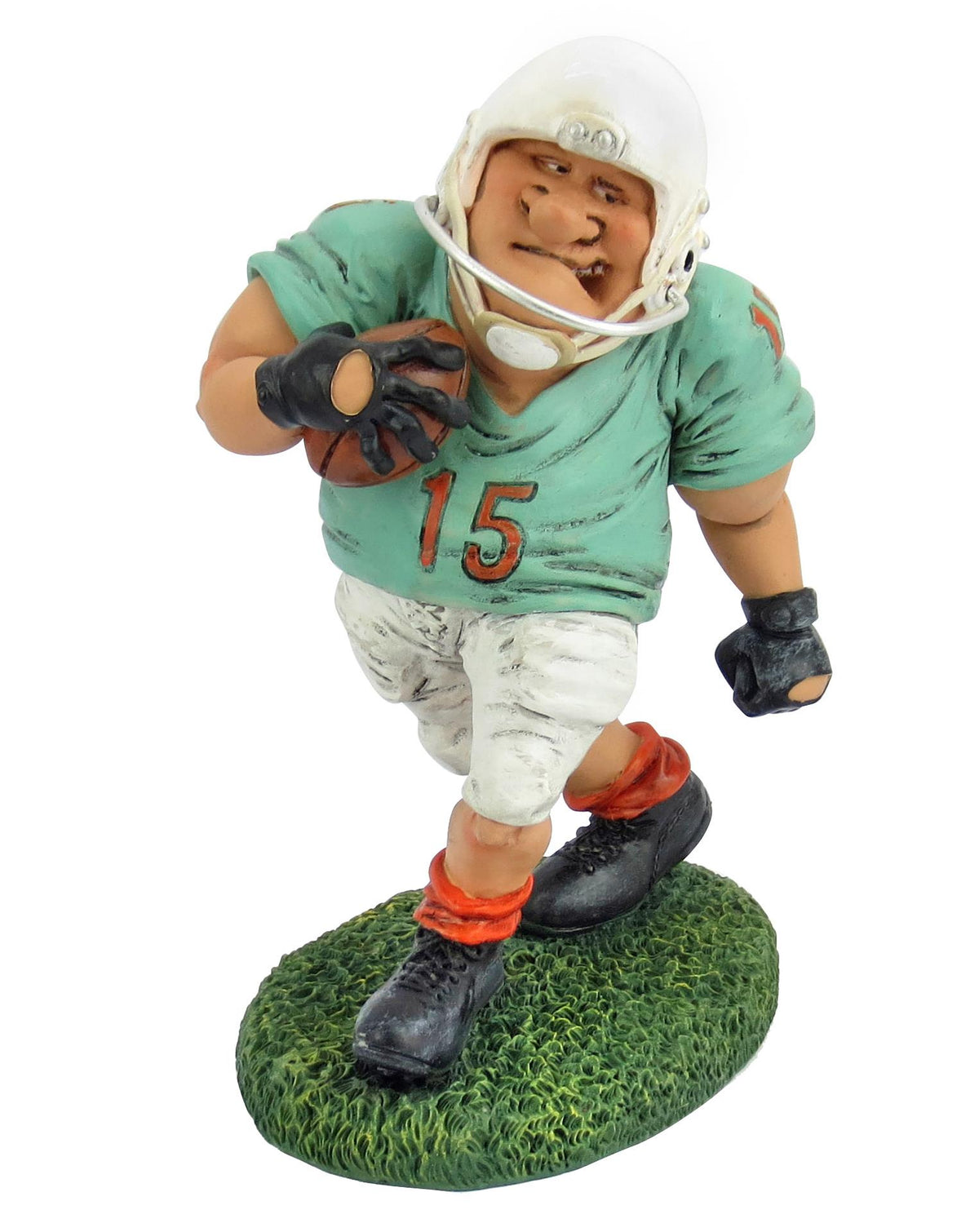 Grumpy Jon Football Player Figurine World of Groggs