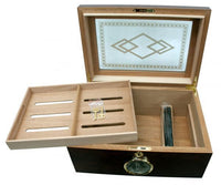 75 ct Cigar Humidor Buvinga Wood