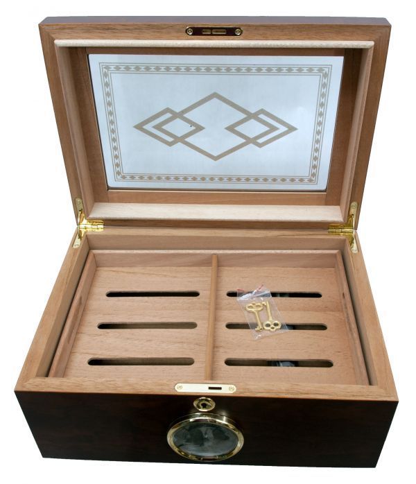 75 ct Cigar Humidor Buvinga Wood