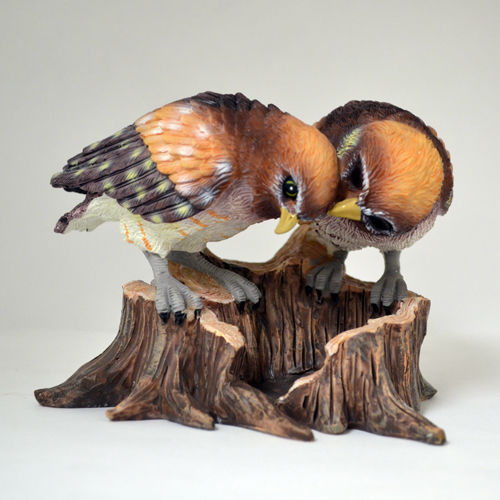 A Touch Of Affection Laura Crawford Williams Owls Figurine Bradford Exchange