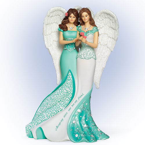 Always My Sister Angel / Angelic Figurine - Bradford Exchange