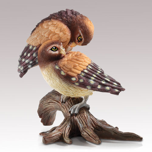 Always Together Laura Crawford Williams Owls Figurine Bradford Exchange