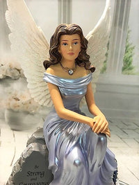 Angel of Courage Memorial Remberance Statue Figurine Bradford Exchange