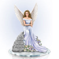 Angel of Courage Memorial Remberance Statue Figurine Bradford Exchange