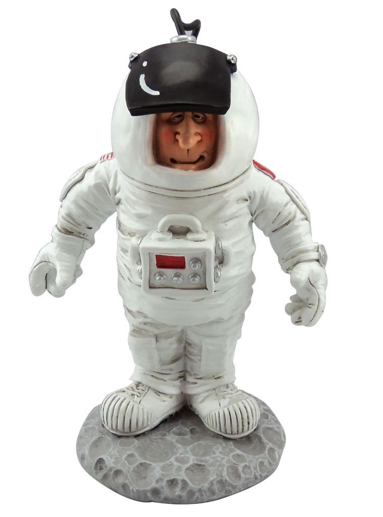 Astronaut Character  - GRUMPY JON FIGURINE   - 16-446  - LB