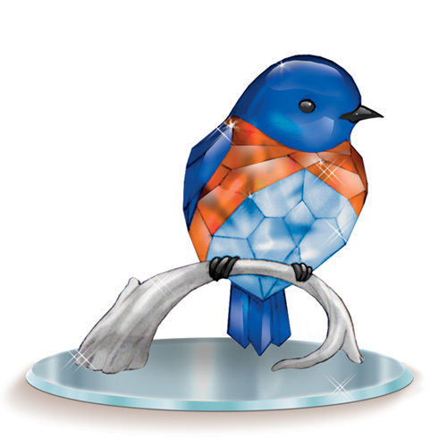 Beauty of the Sapphire Bird - Reflections of the Songbird Figurine Hamilton